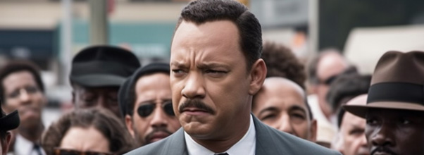 Tom Hanks as MLK