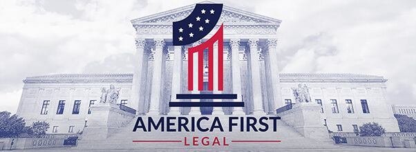 America First Legal banner