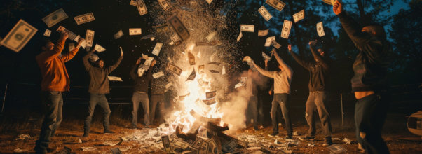 Bonfire Studios Burning Money