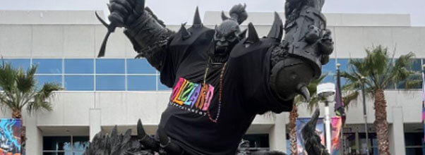 Blizzard Gay Orc Statue