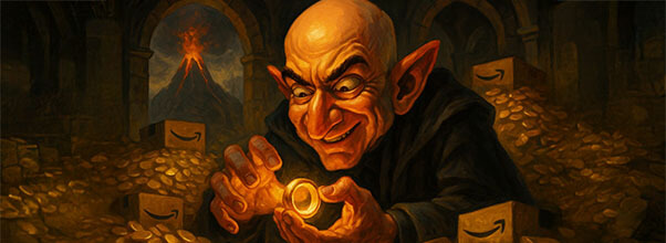 Jeff Bezos as Gollum