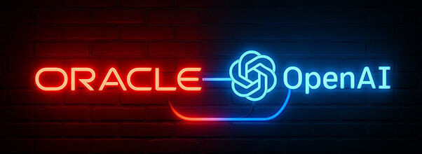 Oracle and OpenAI neon